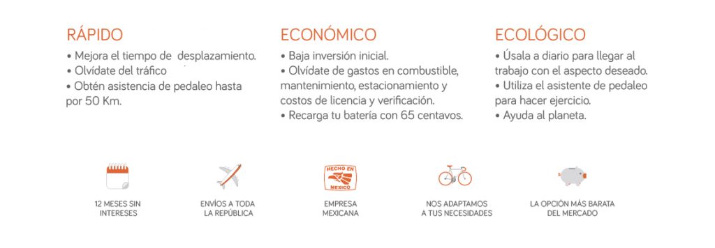 bicicleta eléctrica en méxico y kit de conversión para bicicletas